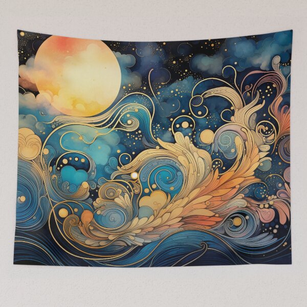 Item preview, Moon Song Blessings designed and sold by ScarsAndShadows.