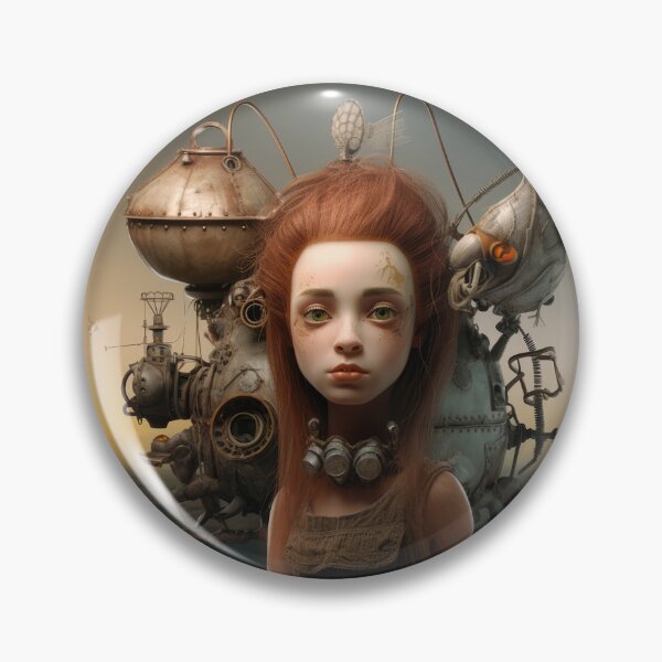 Item preview, Steampunk Contraption and Ginger Doll designed and sold by Peter LOPEZ.