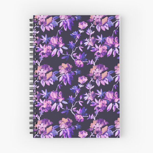 Item preview, Classic floral watercolor purple designed and sold by Alessandro Remo Mazzoni Remotextiles.