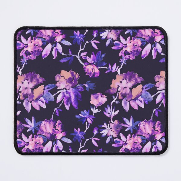 Item preview, Classic floral watercolor purple designed and sold by Alessandro Remo Mazzoni Remotextiles.