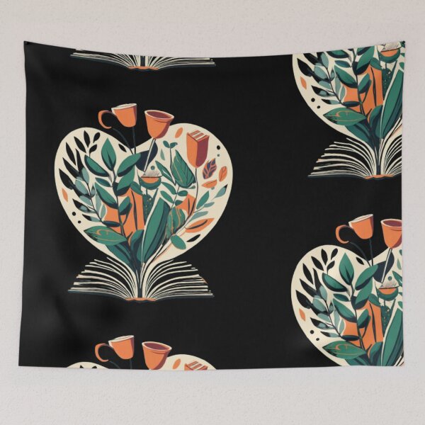 Item preview, Bookish Flowers designed and sold by SirenMoon.