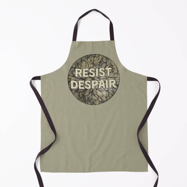 Item preview, Resist Despair Gold Zentangle designed and sold by Madeleine39.