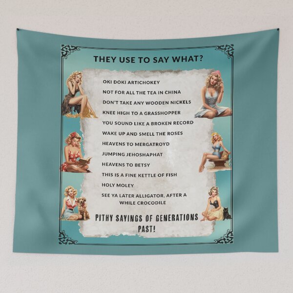 Item preview, They Use To Say What? designed and sold by xposedbydesign.