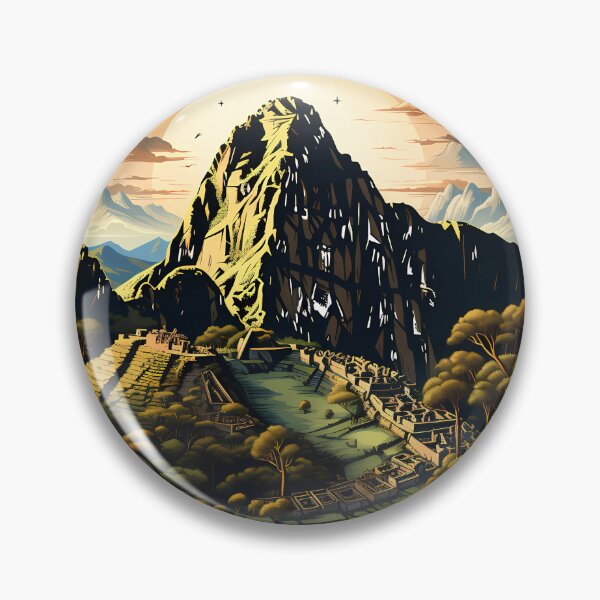 Item preview, “The Mystery of Machu Picchu: A Symmetrical Design” designed and sold by Art-Vortex-fr.