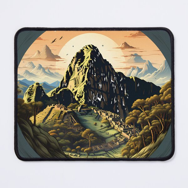 Item preview, “The Mystery of Machu Picchu: A Symmetrical Design” designed and sold by Art-Vortex-fr.