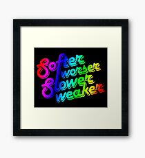 daft Framed Print