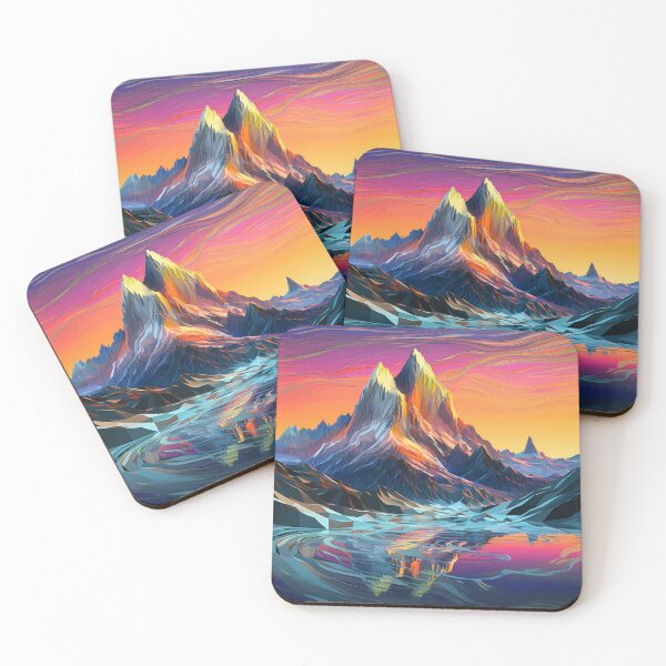 Item preview, Majestic Mountain Reverie designed and sold by ArtwaveEmporium.