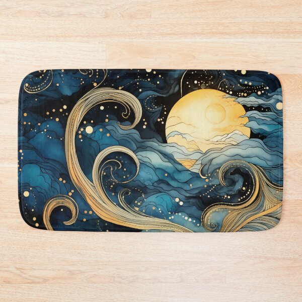 Item preview, Moon Song Waves of Tundra designed and sold by ScarsAndShadows.