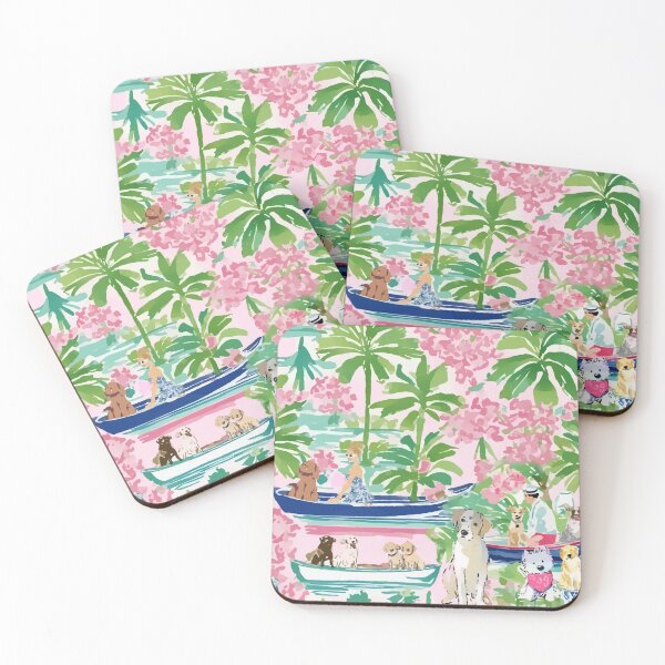Item preview, Summer outing, preppy seamless pattern designed and sold by SophieClimaArt.