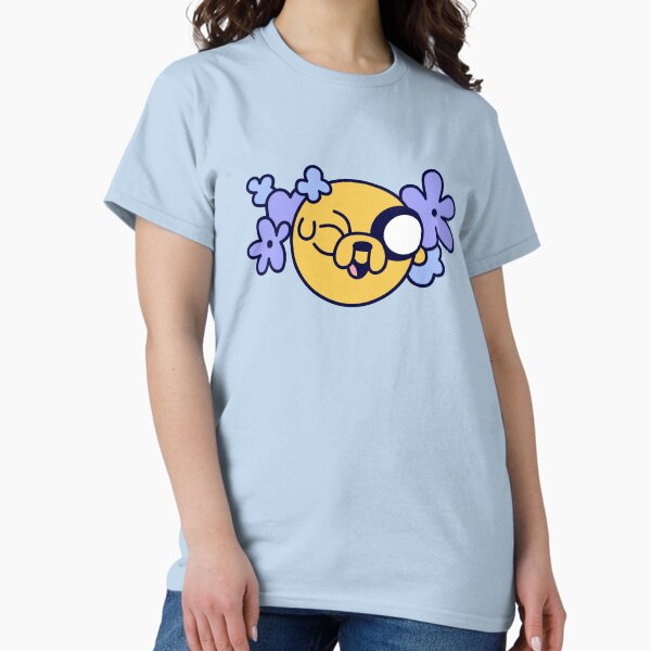 Vista previa del artículo con la obra «Hora De Aventuras - Tatuaje De Flor De Jake», diseñado y vendido por kkwakk.