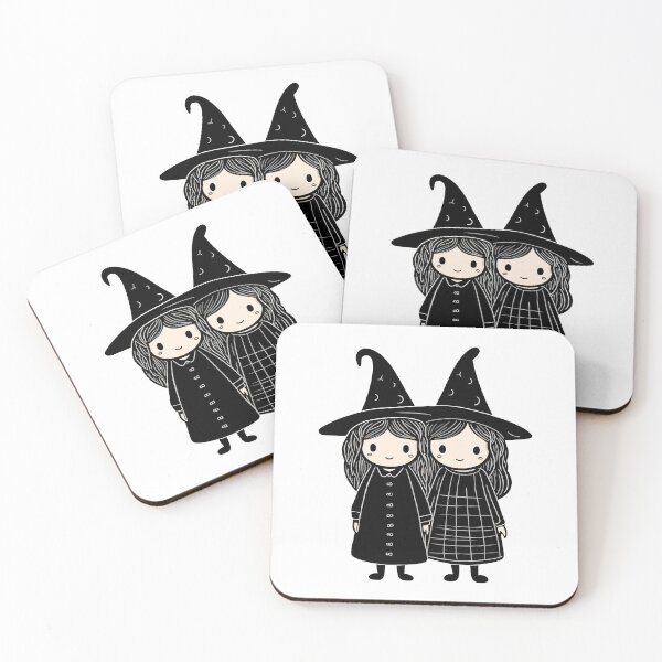Item preview, Adorable Sisters: A Funny and Magical Witch Duo designed and sold by Artwyz.