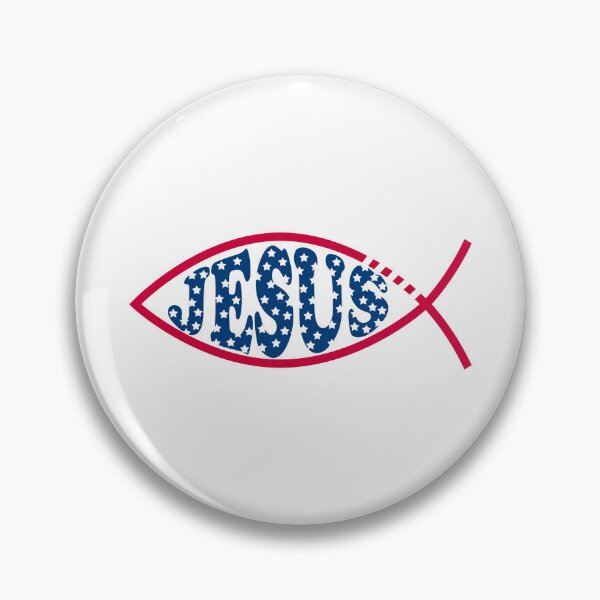 Item preview, Jesus Fish ichthys Christian symbol  designed and sold by yoshra.