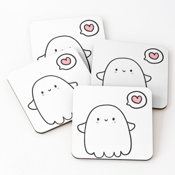 Item preview, Cute Loving Simple Ghost Design  designed and sold by Ameliafavs.