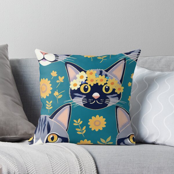 Item preview, Cats & Flowers designed and sold by Other-Coco.
