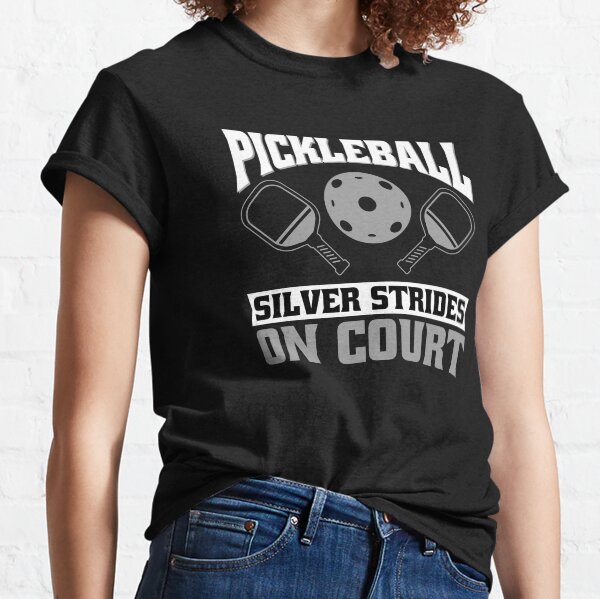 Item preview, Pickleball Silver Strides On Court designed and sold by sunilbelidon.