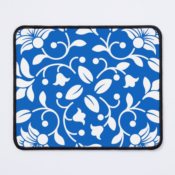 Item preview, Blue Floral Pattern Design, Relaxing Pattern designed and sold by Featheryy.