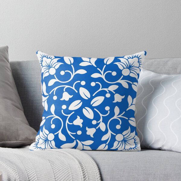 Item preview, Blue Floral Pattern  Design, Relaxing Pattern designed and sold by Featheryy.