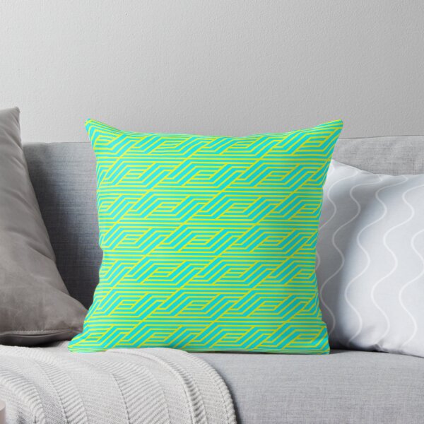 Item preview, Yellow Geometric Pattern Basket Weave: Mixed Print Magic designed and sold by Rebecca Turk.