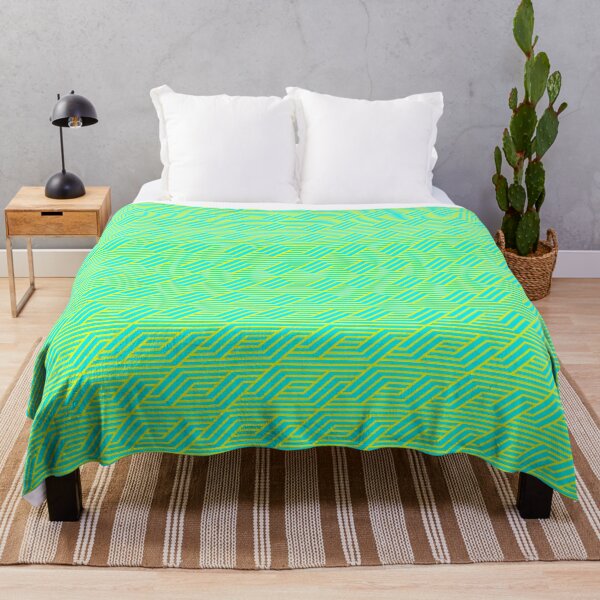 Item preview, Yellow Geometric Pattern Basket Weave: Mixed Print Magic designed and sold by Rebecca Turk.