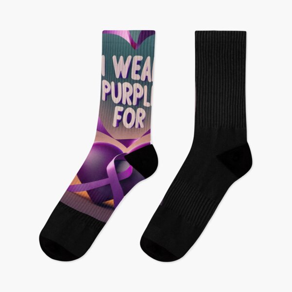 Item preview, I WARE PURPLE FOR, MOM, DAD, GIFT, PYJAMAS designed and sold by carlos crane.