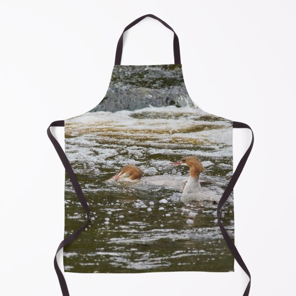 Item preview, Duo Of Bubbles. Common merganser designed and sold by Jouko Lehto Photography.