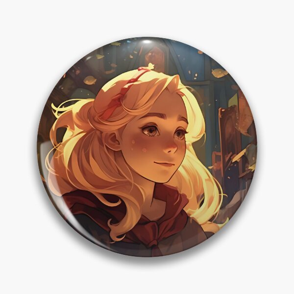 Item preview, Literary reverie: blonde woman and bookshelf designed and sold by ArrangedDesigns.