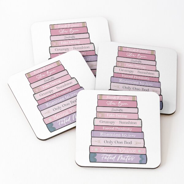 Item preview, Romance Tropes in Pink designed and sold by Thelunarwoodco.