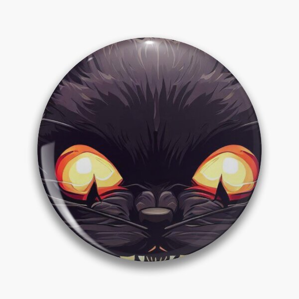 Item preview, Halloween black cat, killer black designed and sold by PrintStyleHub.