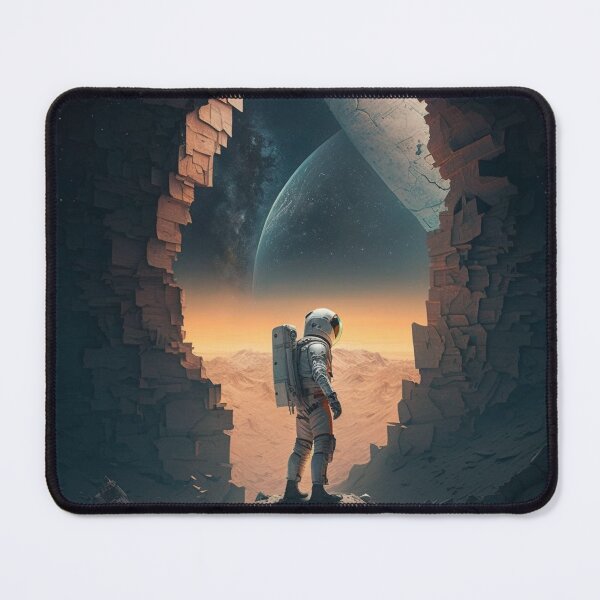 Item preview, A lone astronaut explores a deserted planet designed and sold by WhiteWolfe0127.