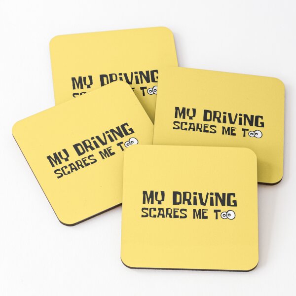 Item preview, My Driving Scares Me Too designed and sold by Wordsmith-Wear.