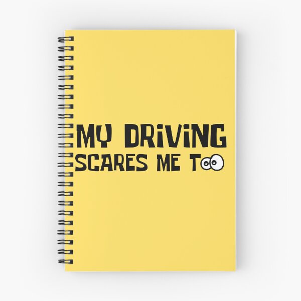 Item preview, My Driving Scares Me Too designed and sold by Wordsmith-Wear.