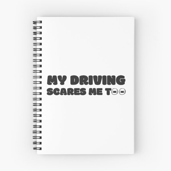 Item preview, My Driving Scares Me Too designed and sold by Wordsmith-Wear.