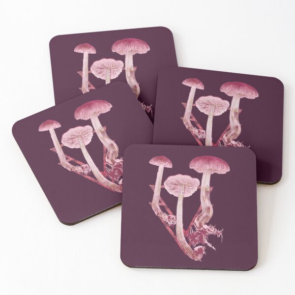 Item preview, Poisonous Pink Pretty Mushrooms designed and sold by Benjamin Lou.