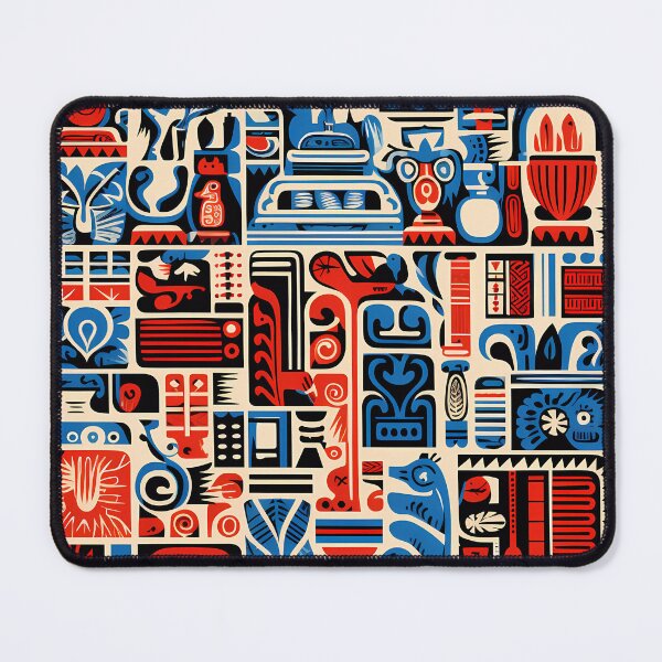 Item preview, “Machu Picchu Mosaic: Vibrant Incan and Peruvian Muralism” designed and sold by Art-Vortex-fr.