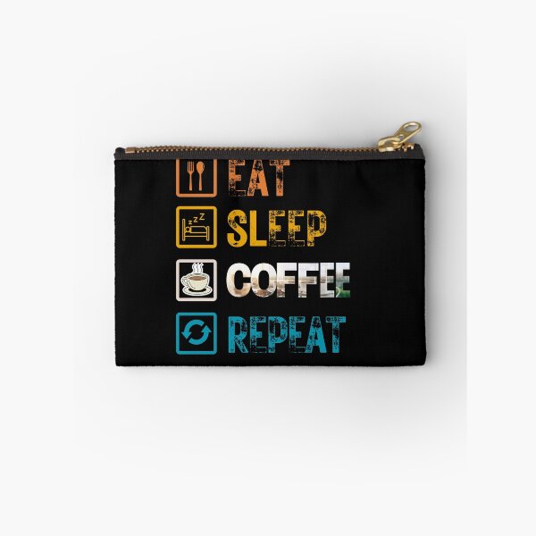 Item preview, Eat Sleep Coffee Repeat designed and sold by netfires.