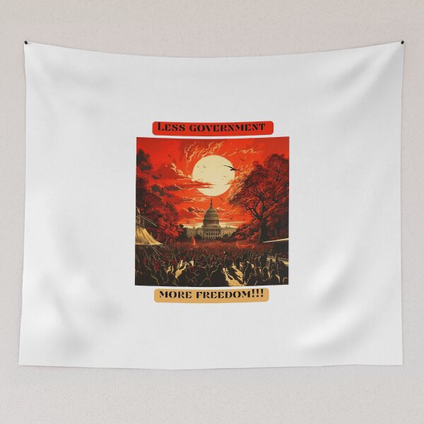 Item preview, Less government. More Freedom!!! designed and sold by STO1KA.