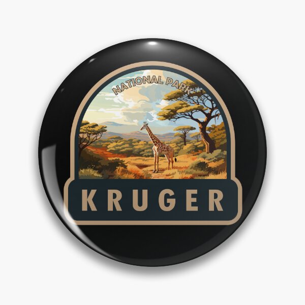 Item preview, Kruger National Park South Africa Giraffe Travel Art designed and sold by KrisSidDesigns.