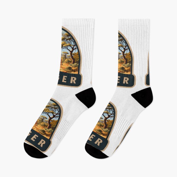 Item preview, Kruger National Park South Africa Giraffe Travel Art designed and sold by KrisSidDesigns.