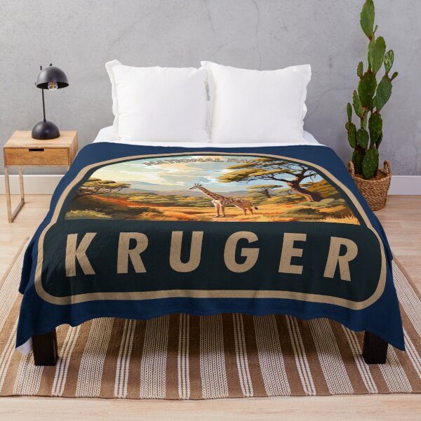 Item preview, Kruger National Park South Africa Giraffe Travel Art designed and sold by KrisSidDesigns.