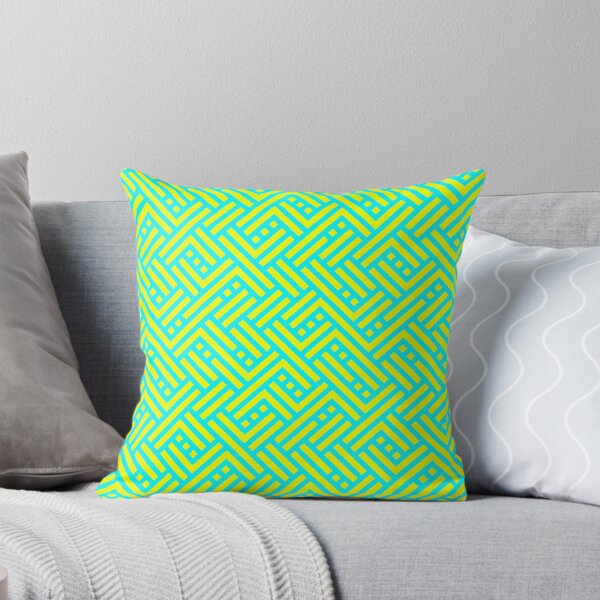 Item preview, Teal and Yellow Geometric Pattern 2: Mixed Print Magic designed and sold by Rebecca Turk.