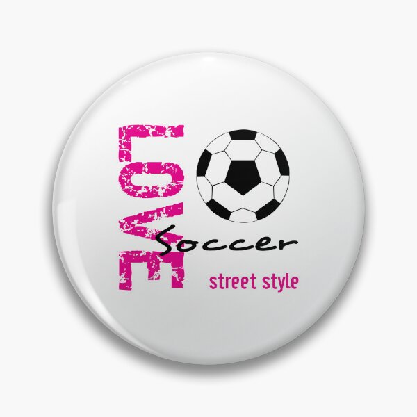 Artikelvorschau, Liebe Fußball Street Style Pink entworfen und verkauft von raineOn.