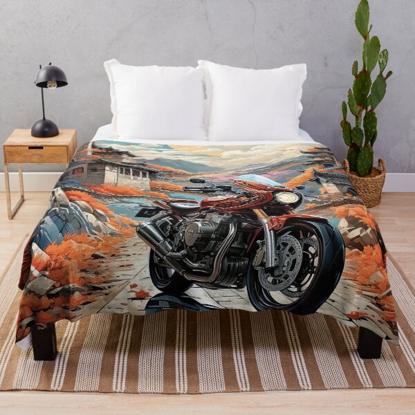 Item preview, Autumn ride in China - motorcycle - full moon designed and sold by iguananick.