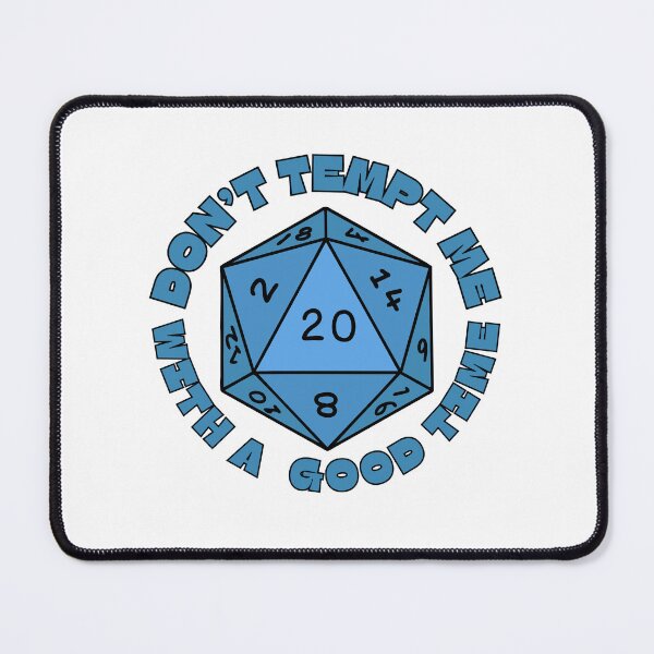 Item preview, Blue D20 Good Time designed and sold by BKStudios.