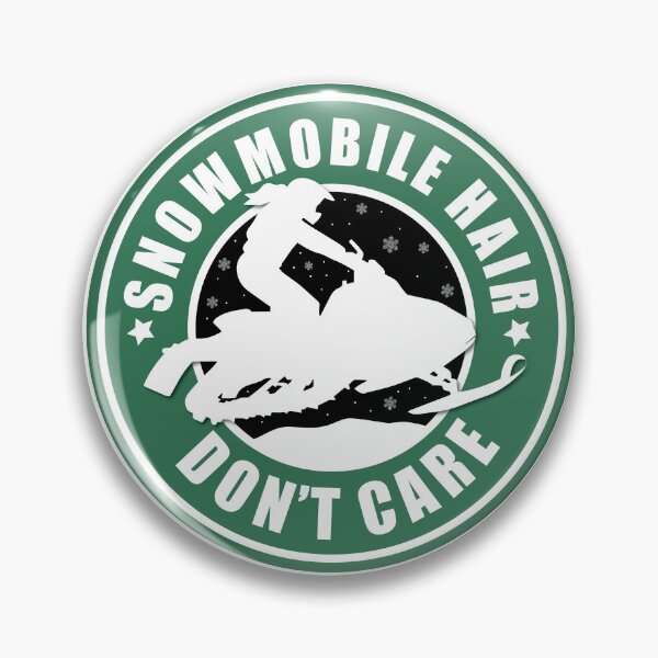 Item preview, Snowmobile Hair, Don't Care, Gift for snowmobiler moms and girls designed and sold by TaraGbear.