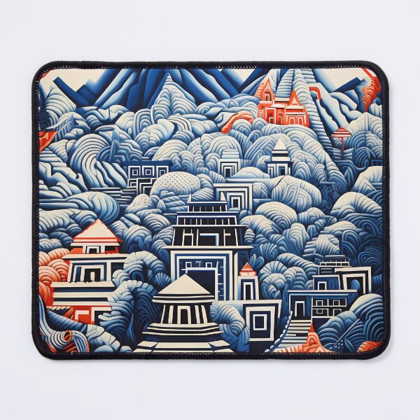 Item preview, “Machu Picchu Mosaic: Vibrant Incan and Peruvian Muralism” designed and sold by Art-Vortex-fr.