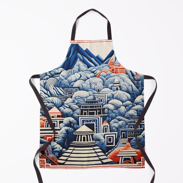 Item preview, “Machu Picchu Mosaic: Vibrant Incan and Peruvian Muralism” designed and sold by Art-Vortex-fr.
