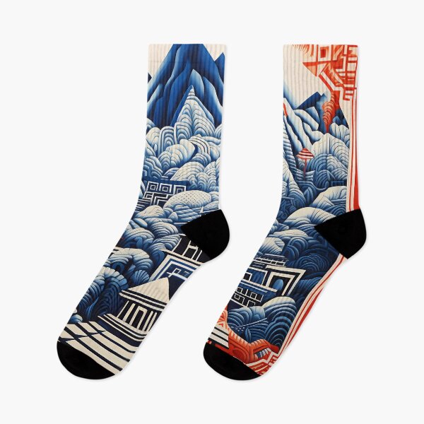 Item preview, “Machu Picchu Mosaic: Vibrant Incan and Peruvian Muralism” designed and sold by Art-Vortex-fr.