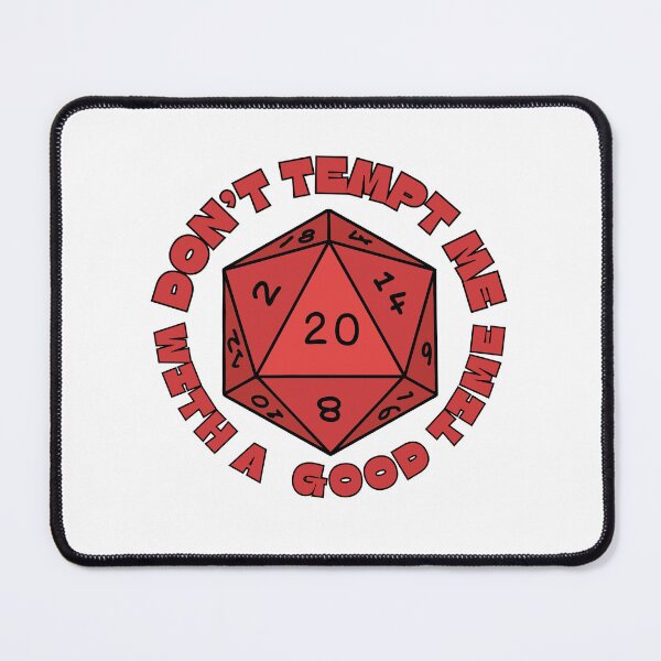 Item preview, Red D20 Good Time designed and sold by BKStudios.