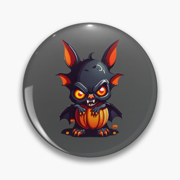Item preview, Pumpkin Tummy Halloween Bat designed and sold by BloomCatB.
