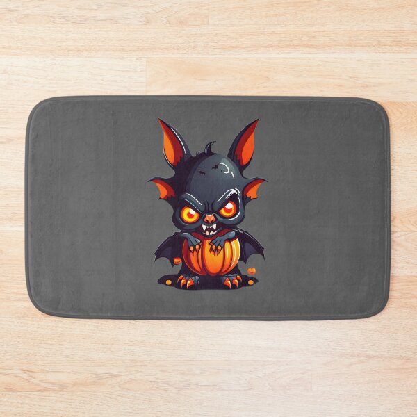 Item preview, Pumpkin Tummy Halloween Bat designed and sold by BloomCatB.
